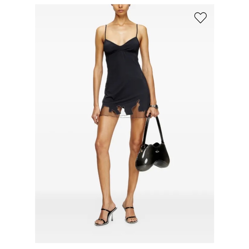 Diesel Elegant Black Slip Dress